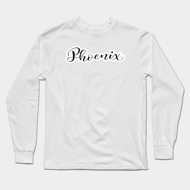 Phoenix City in Arizona Long Sleeve T-Shirt by ProjectX23